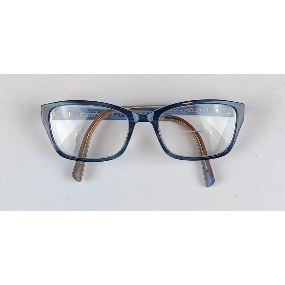Vera Bradley Marcella S African Violet Eyeglass‎ Frames Floral Temples 51-17-135